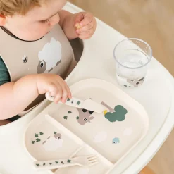 Drinkbekers*Done By Deer beker Tiny Farm beige