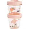Bakjes & Kommen*Done By Deer bewaarbakjes 2 stuks roze