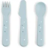Kinderbestek*Done By Deer Foodie Bestekset blauw