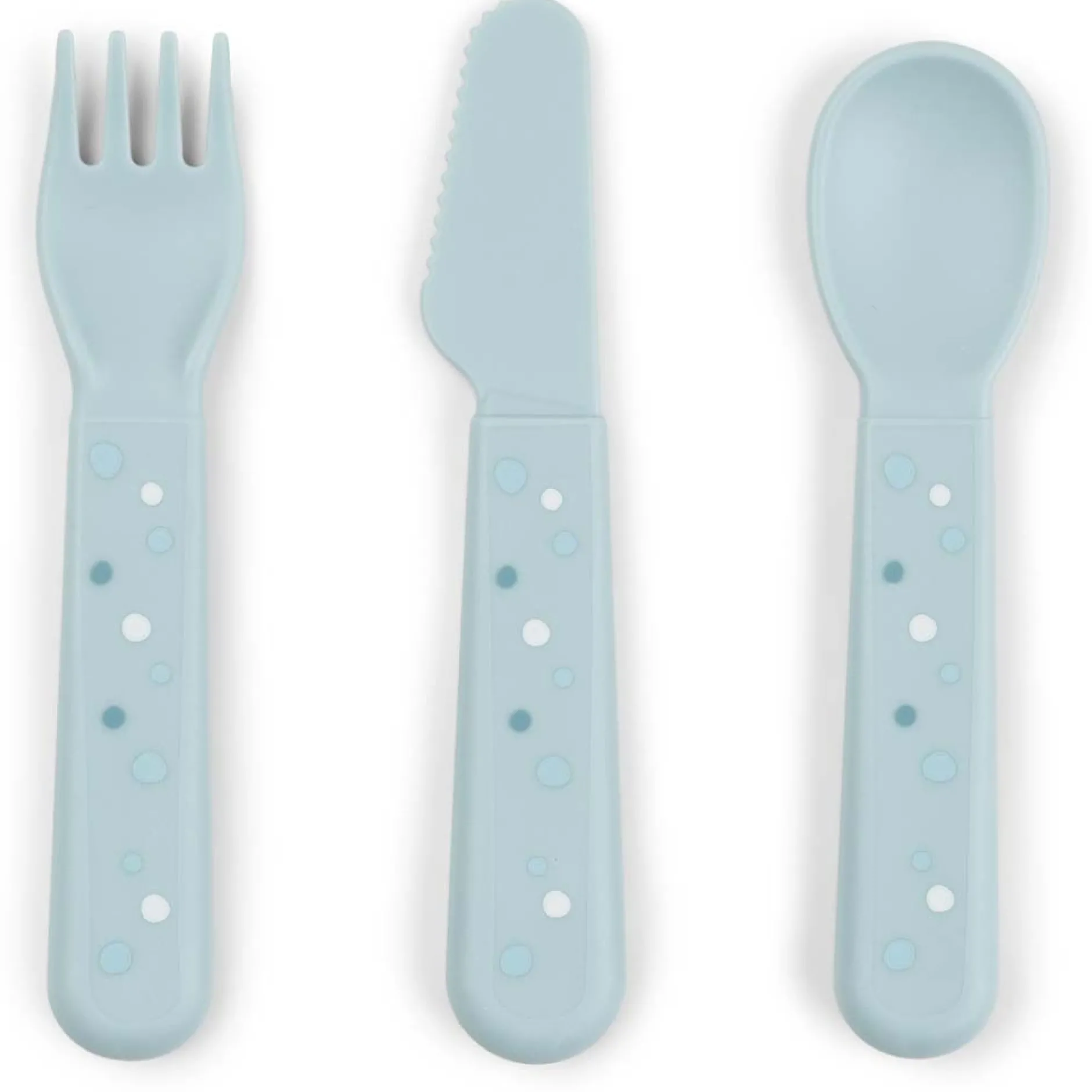 Kinderbestek*Done By Deer Foodie Bestekset blauw