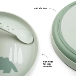 Kinderborden*Done By Deer Foodie Bord groen