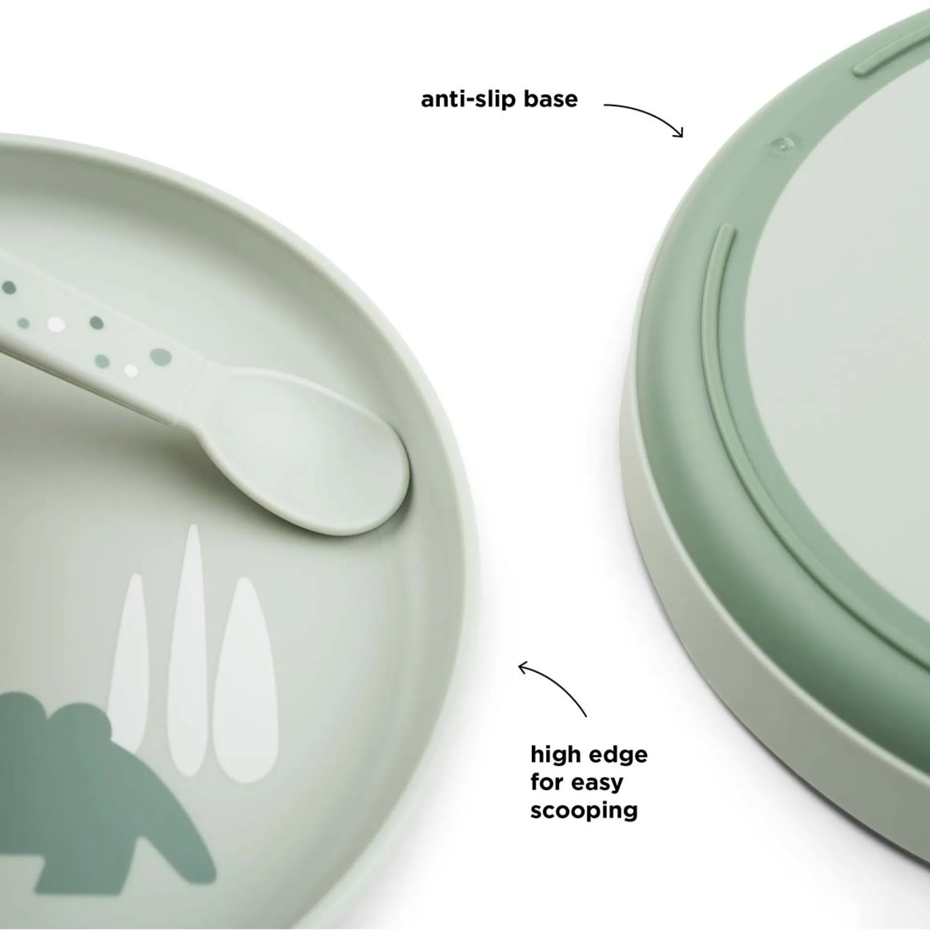 Kinderborden*Done By Deer Foodie Bord groen