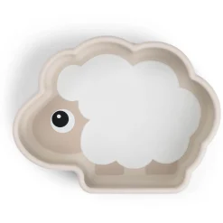 Bakjes & Kommen*Done By Deer kom silliconen Sheepy beige