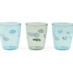 Bekers & Glazen*Done By Deer Mini Glazen 3-pack groen