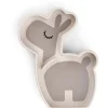 Kinderborden*Done By Deer Silicone Stick&Stay snackplate Lalee beige