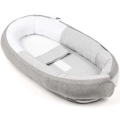 Veilig Slapen|Babynestjes*Doomoo cocoon babynestje Lightgrey