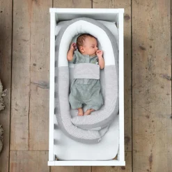 Veilig Slapen|Babynestjes*Doomoo cocoon babynestje Lightgrey