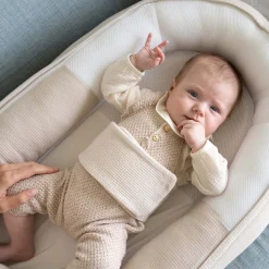 Veilig Slapen|Babynestjes*Doomoo cocoon babynestje Sandbrown