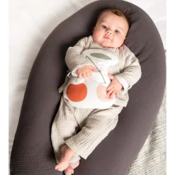 Voedingskussen & -Hoezen*Doomoo Comfy big kussen Tetra grijs