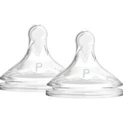 Flesspenen*Dr. Brown's Options+ prematuurspeen Brede Halsfles transparant