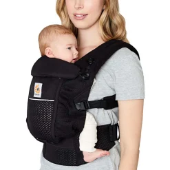 Draagzakken & Doeken*Ergobaby Adapt Soft Flex Mesh draagzak Onyx Black