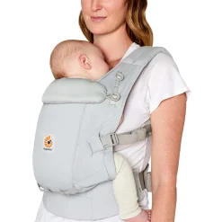 Draagzakken & Doeken*Ergobaby Adapt Soft Touch Cotton draagzak Pearl Grey