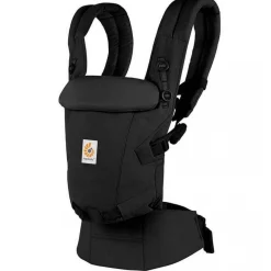 Draagzakken & Doeken*Ergobaby Adapt Soft Touch Cotton draagzak Onyx Black