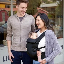 Draagzakken & Doeken*Ergobaby Adapt Soft Touch Cotton draagzak Onyx Black