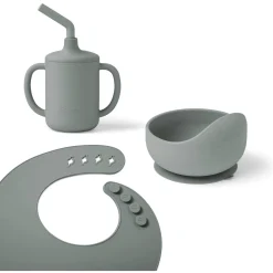 Serviesset*Ergobaby basis eetset groen