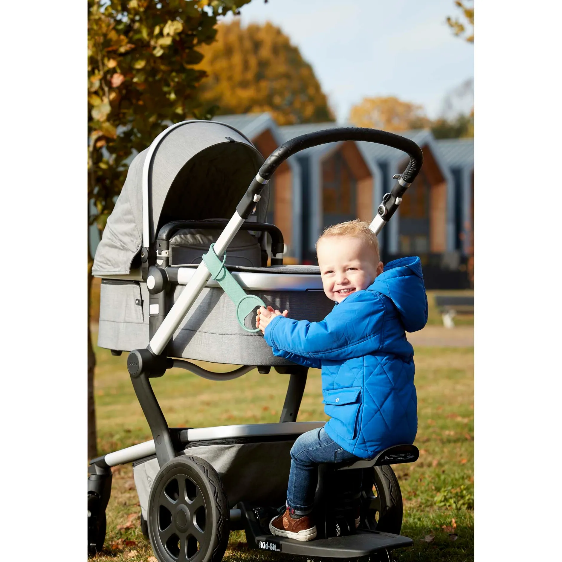 Meerijdplankjes*EVE kids Kid-Sit meerijdstoeltje / meerijdplankje Black/Black