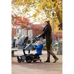 Meerijdplankjes*EVE kids Kid-Sit meerijdstoeltje / meerijdplankje Black/Black