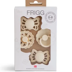 Fopspenen|Fopspenen & Accessoires*Frigg baby's eeste fopspeen 4-pack Ecru