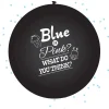 Feestartikelen*Haza original Gender Reveal ballon jongen incl. confetti - 60 cm Black