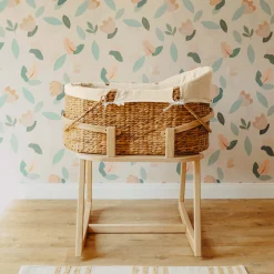 Wiegjes*Geuther mozes mandje met standaard White