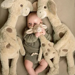Knuffels*Happy Horse giraffe gus 32cm Ecru