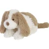 Knuffels*Happy Horse knuffel Dog David 20cm White