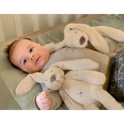 Knuffels*Happy Horse knuffel Rabbit Richie 28cm Dark Off-White