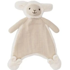 Knuffeldoekjes*Happy Horse knuffeldoekje sheep sienna Off-White