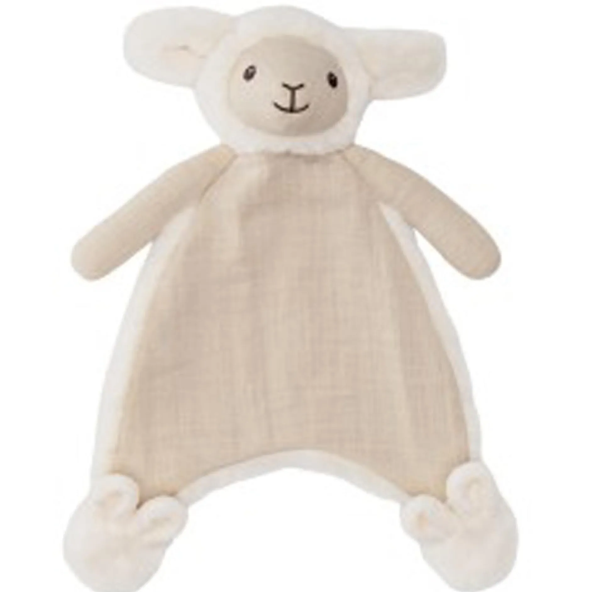 Knuffeldoekjes*Happy Horse knuffeldoekje sheep sienna Off-White