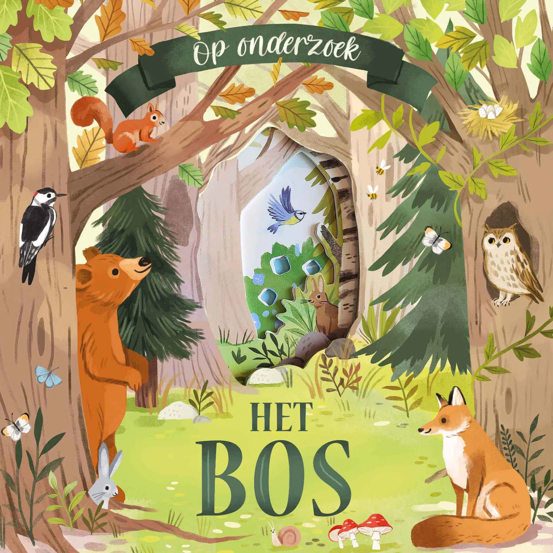 Kinderboeken*Boeken Het bos - Op onderzoek Multi