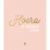 Boeken Voor Ouders*Boeken Hoera, je wordt Oma Pink