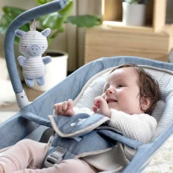 Schommelstoelen & Baby Swings*Ingenuity Happy Belly wipstoel Denim