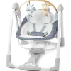 Schommelstoelen & Baby Swings*Ingenuity Swing'n Go wipstoel Blue