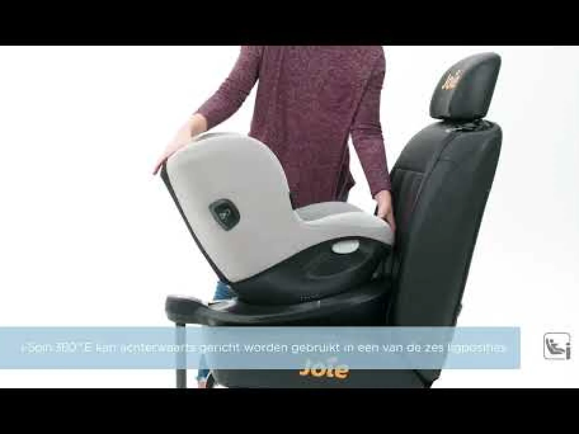 Autostoelen Groep 1*Joie i-Spin 360 E Shale