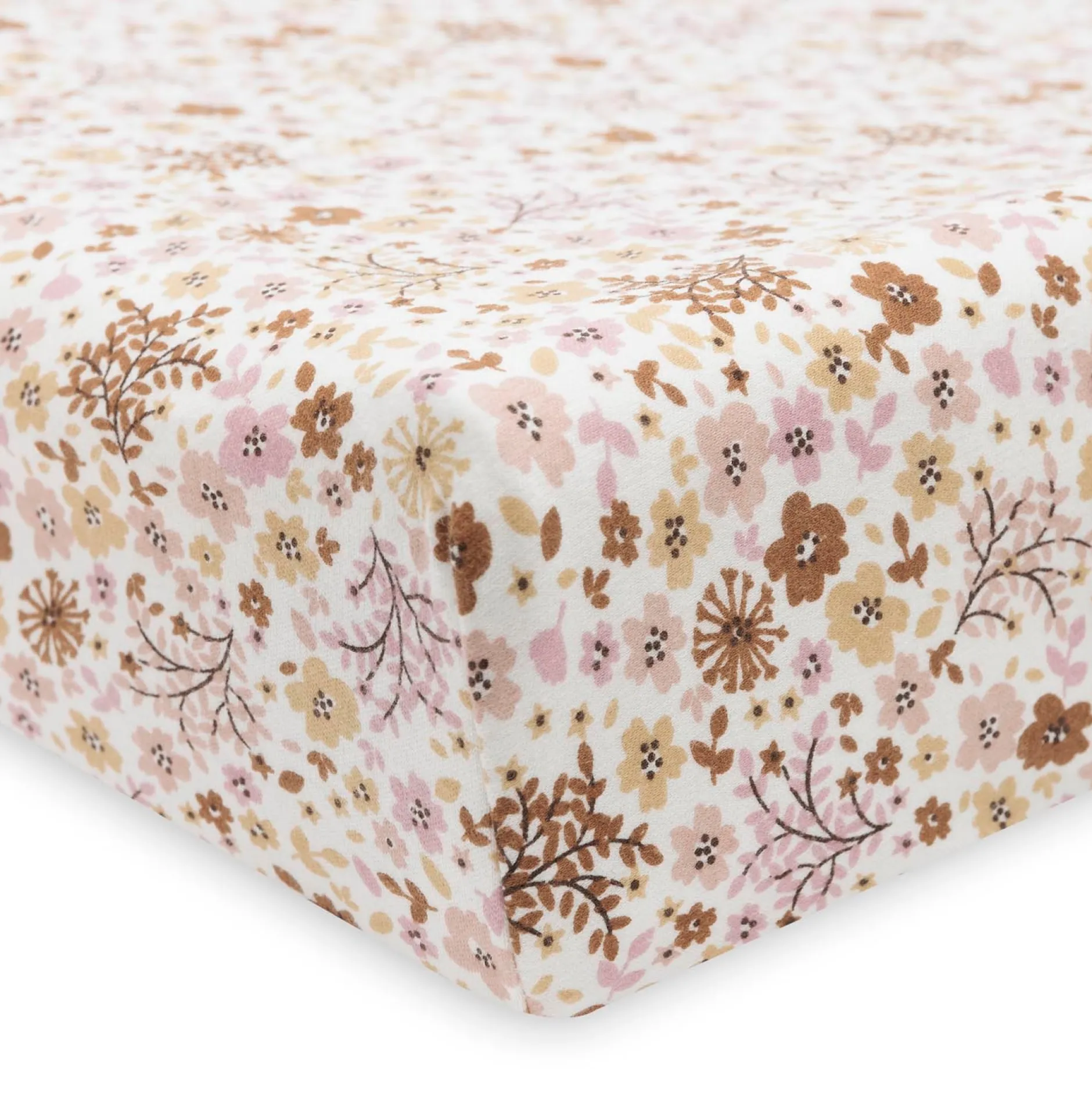 Aankleedkussens & -Hoezen*Jollein aankleedkussenhoes flower fairy roze