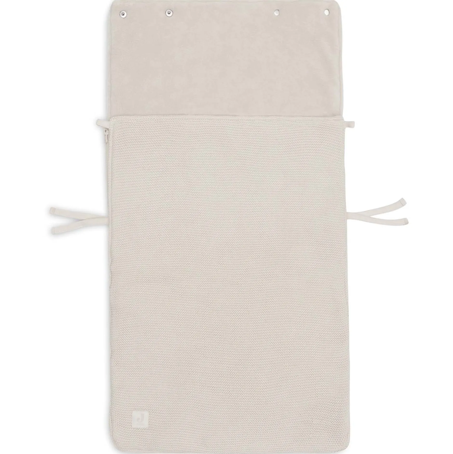 Voetenzakken|Voetenzakken*Jollein autostoel voetenzak Basic Knit Oatmeal