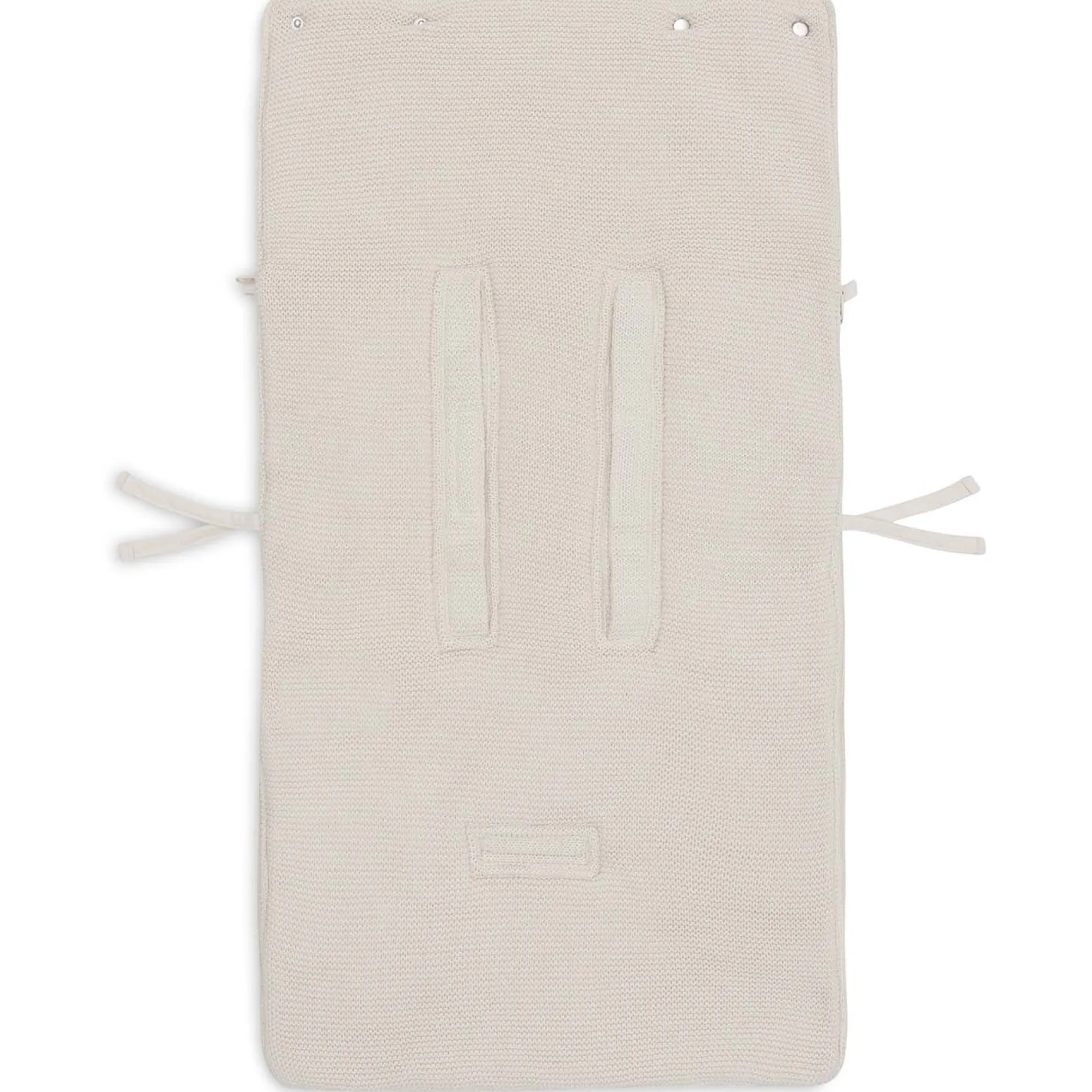 Voetenzakken|Voetenzakken*Jollein autostoel voetenzak Basic Knit Oatmeal
