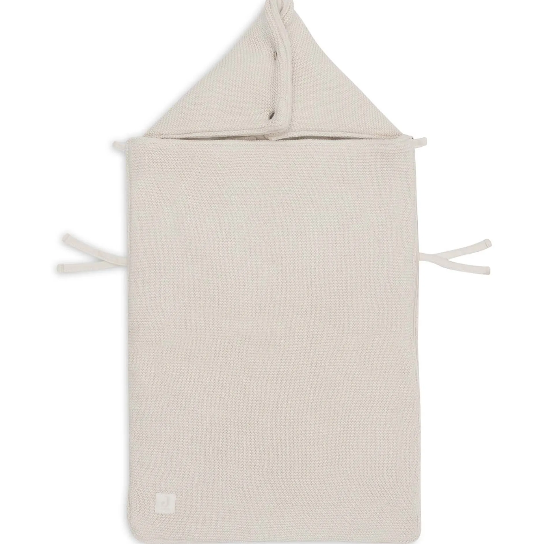 Voetenzakken|Voetenzakken*Jollein autostoel voetenzak Basic Knit Oatmeal