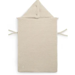 Voetenzakken|Voetenzakken*Jollein autostoel voetenzak Basic Knit Nougat