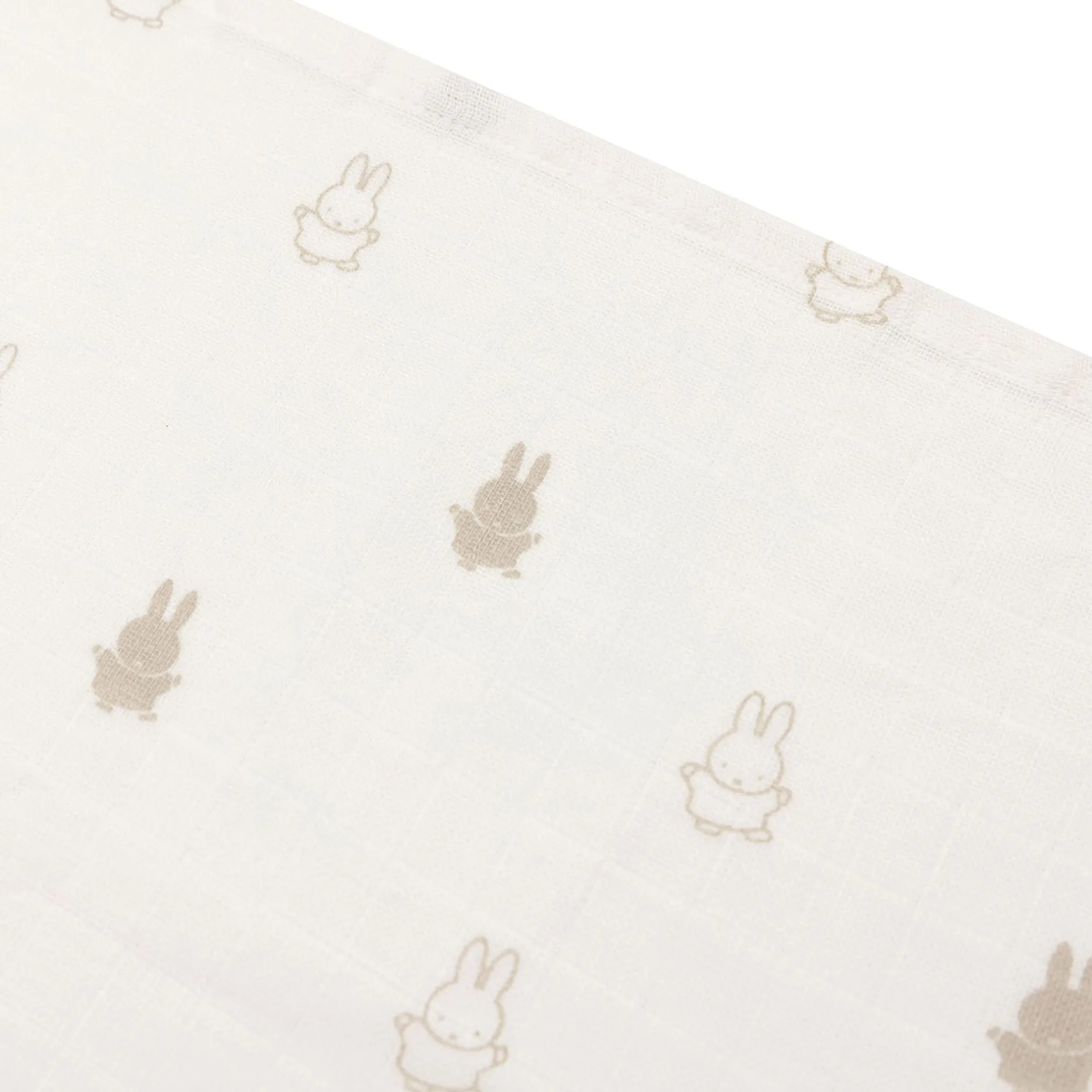 Doeken & Luiers*Jollein hydrofiele luier nijntje 3 pack beige