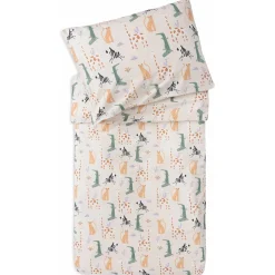 Dekbedovertrekken*Jollein junior dekbedovertrek beige