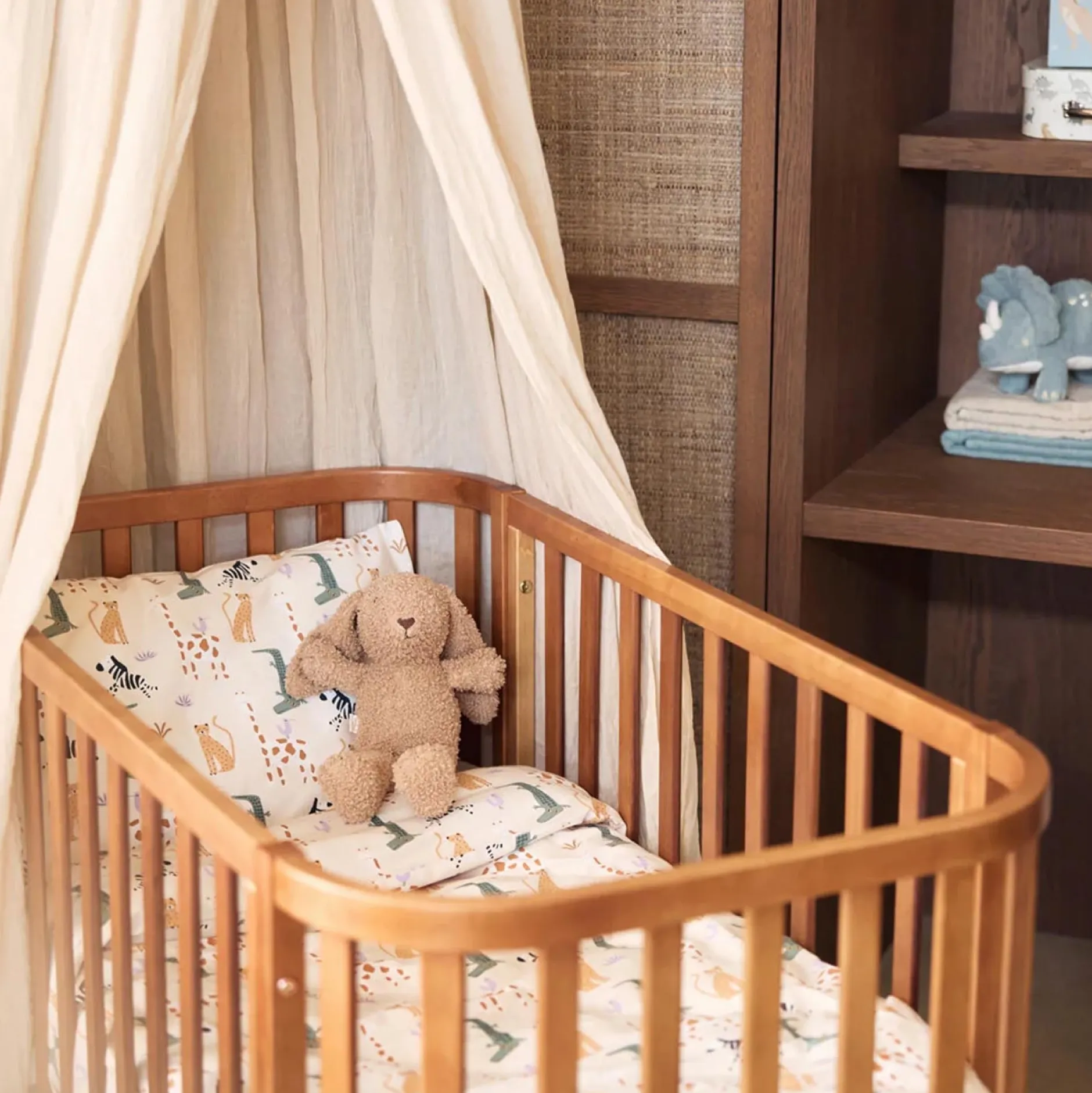 Dekbedovertrekken*Jollein junior dekbedovertrek beige