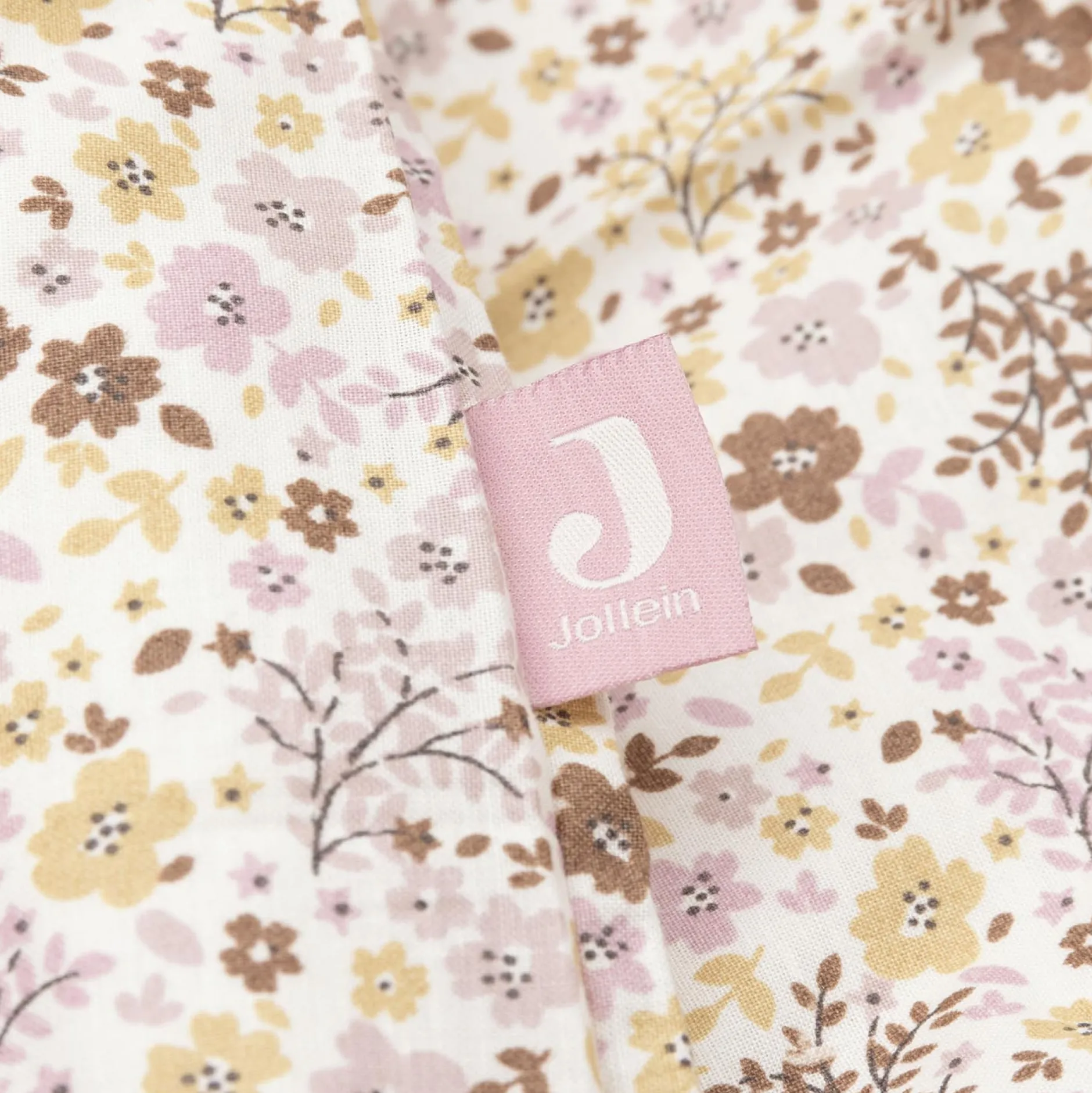 Dekbedovertrekken*Jollein junior dekbedovertrek beige