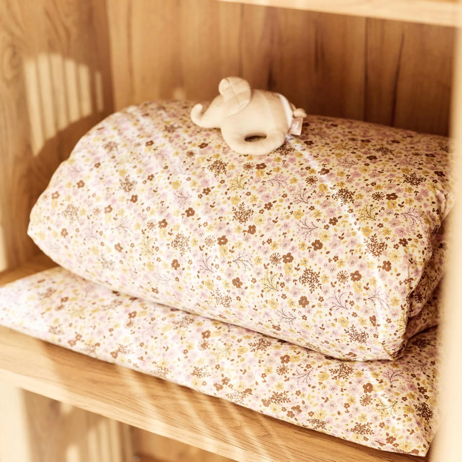 Dekbedovertrekken*Jollein junior dekbedovertrek beige