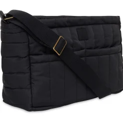Luiertassen*Jollein kinderwagen/buggy organizer puffed Black