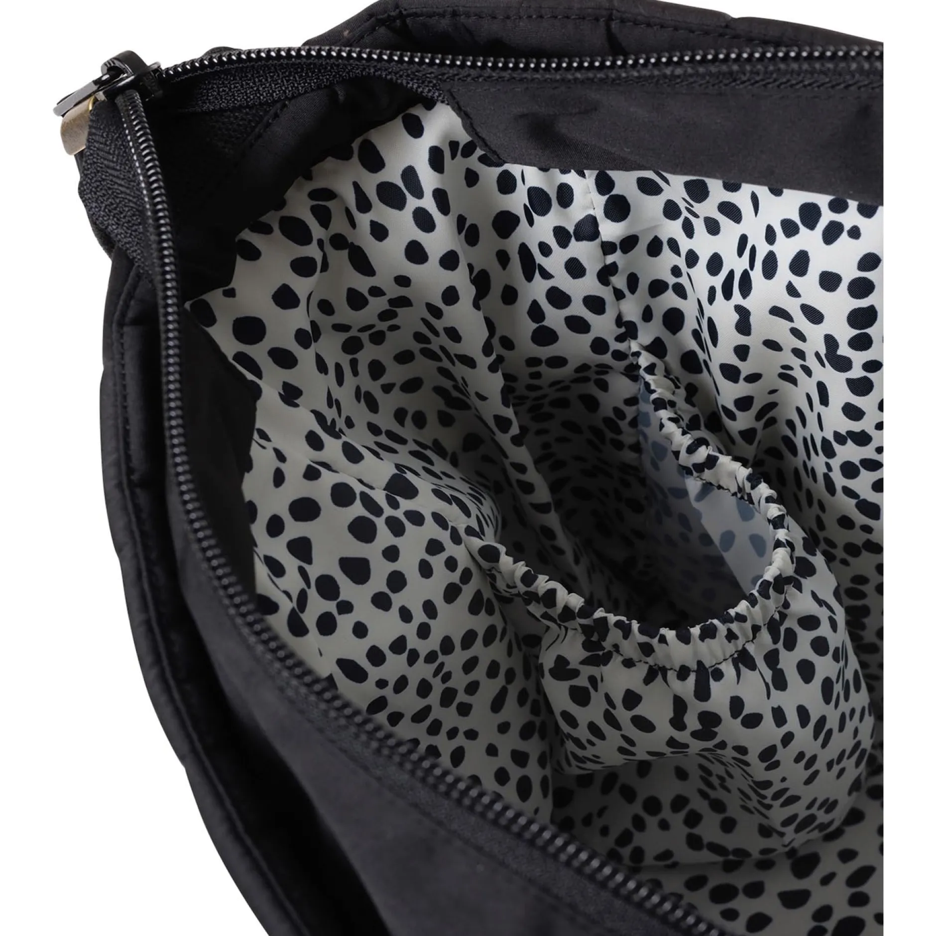 Luiertassen*Jollein kinderwagen/buggy organizer puffed Black
