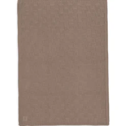Dekens*Jollein ledikant deken milky coffee velvet bruin