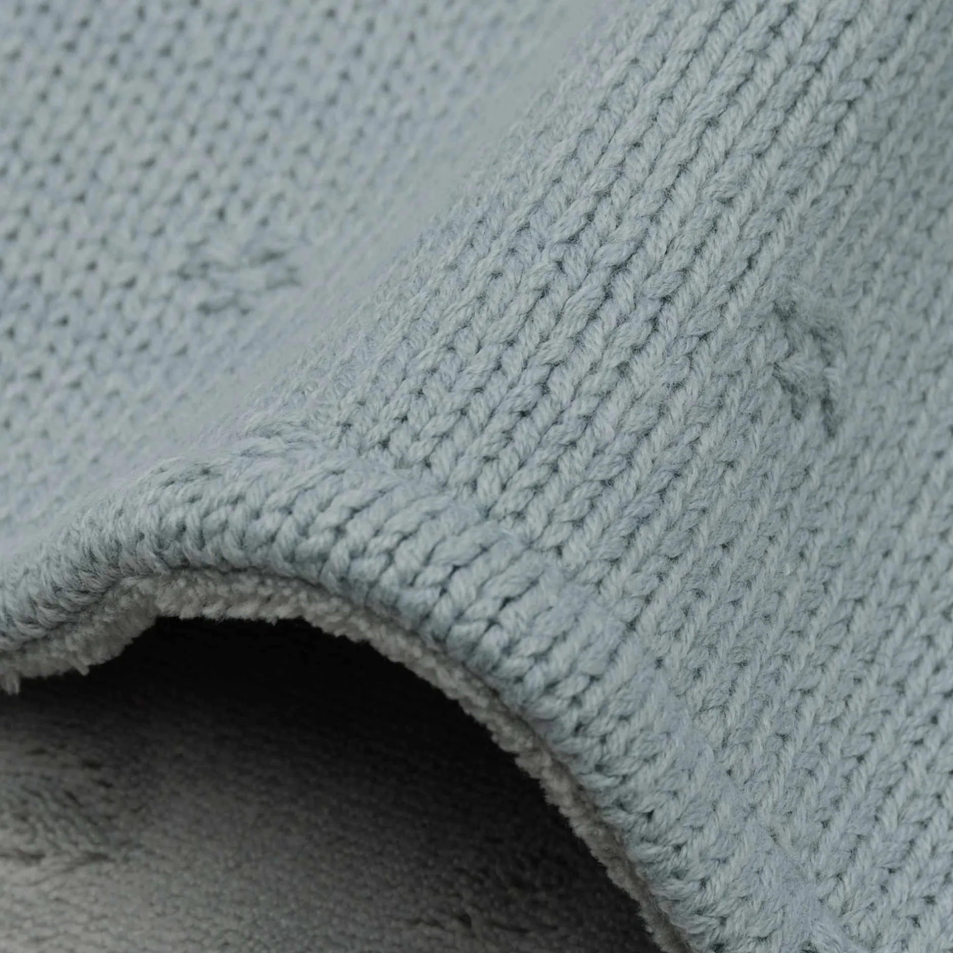 Dekens*Jollein ledikantdeken cosy knit groen