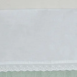 Lakens*Jollein ledikantlaken lace wit