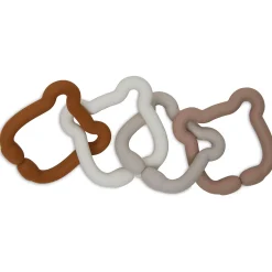 Hangspeelgoed|Speelgoed Voor Onderweg*Jollein loopy links beer Lightbrown